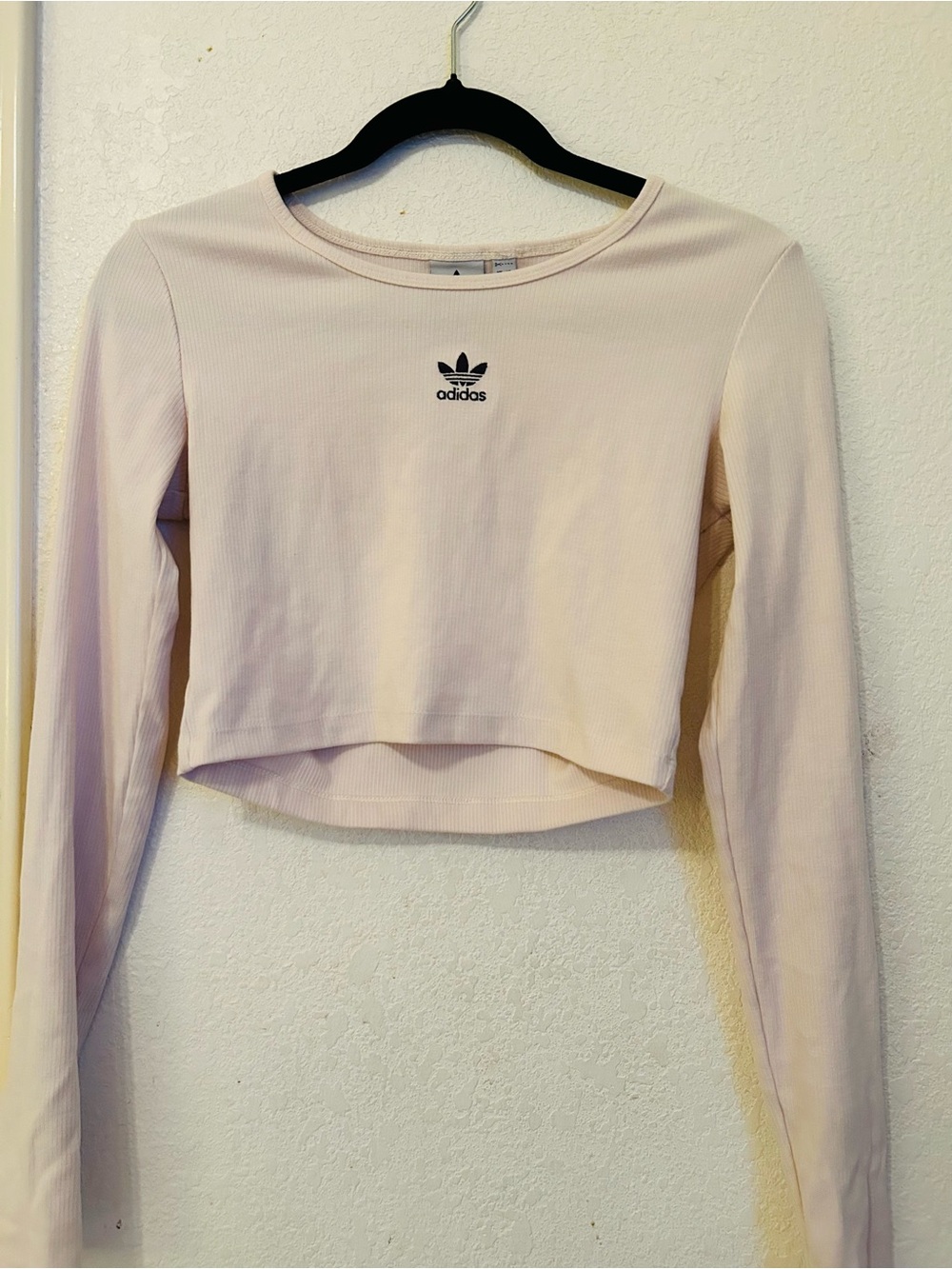 adidas Women's Cropped Long-Sleeve Top